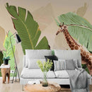 Papier peint grand feuillage