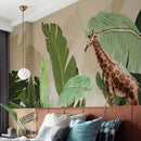 Papier peint grand feuillage