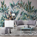 Papier peint nature coloré