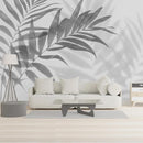 Papier peint ombre feuillage