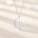Pendentif fleur de lotus argent