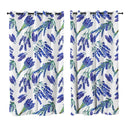 Rideau avec motif lavande