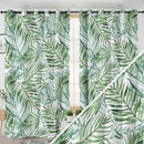 Rideaux feuilles de palmier