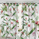 Rideaux fleuris chambre