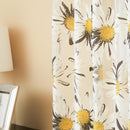 Rideaux fleuris de marguerites