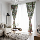 Rideaux fleuris pour salon