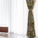 Rideaux motifs fleurs