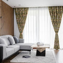 Rideaux motifs fleurs