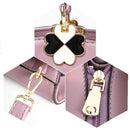 Sac à main motif fleur