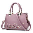 Sac à main motif fleur