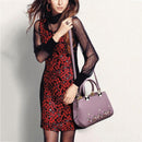 Sac à main motif fleur