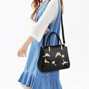 Sac à main style fleur