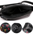 Sac bandoulière à fleurs