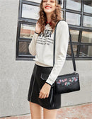 Sac bandoulière fleur