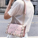 Sac fleuri bandoulière