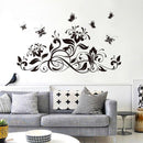 Sticker fleur arabesque