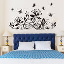 Sticker fleur arabesque