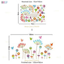 Sticker fleur bébé