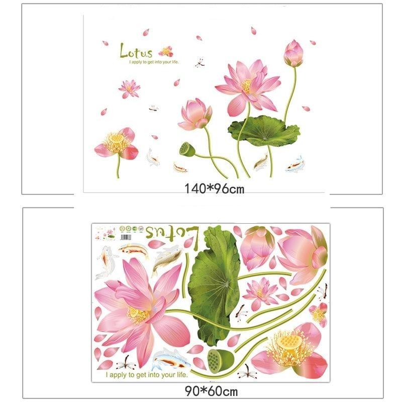 Sticker fleur de lotus