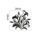 Sticker fleur dessin