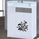 Sticker fleur dessin