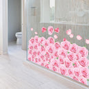 Sticker fleur pour carrelage