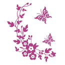 Sticker fleur pour toilettes