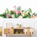 Sticker fleurs exotiques