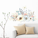 Sticker fleurs vintages