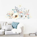 Sticker fleurs vintages