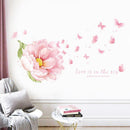 Sticker grosse fleur