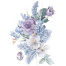 Stickers fleurs aquarelle