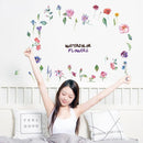 Stickers fleurs des champs