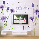 Stickers fleurs d'iris