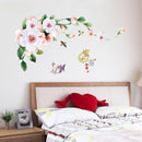 Stickers fleurs japonaises