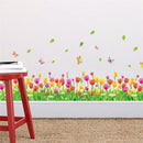 Stickers fleurs pour bordure