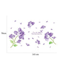 Stickers Fleurs Violettes