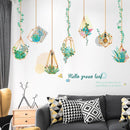 Stickers guirlande de fleurs