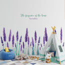 stickers lavande fleurs