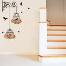 Stickers Muraux cages d'oiseaux