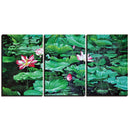 Tableau de fleurs nénuphars