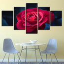 Tableau fleur contemporain