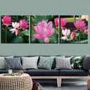 Tableau fleur de lotus rose