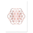 Tableau fleur de vie