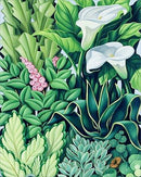 Tableau fleur exotique