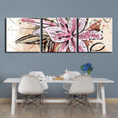 Tableau fleur graphique