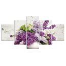Tableau fleur lilas