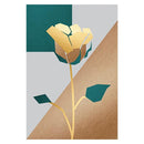 Tableau fleur moderne