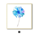 Tableau fleur peint a la main