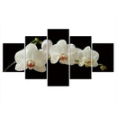 Tableau fleur sur toile orchidée